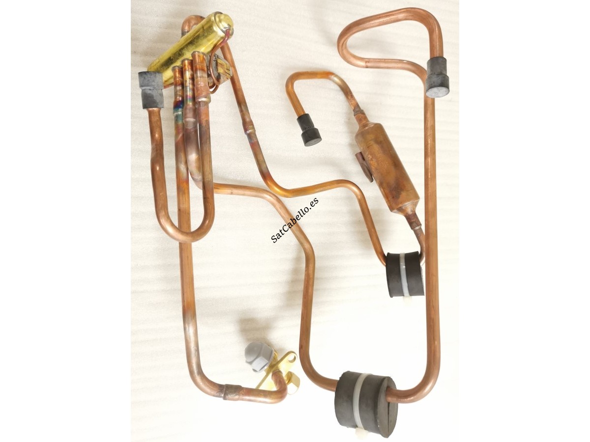 Conjunto Valvula 4 Vias Aire Acondicionado Hisense AS12UR4SYD Conjunto Valvula 4 Vias Aire Acondicionado Hisense AS12UR4SYD